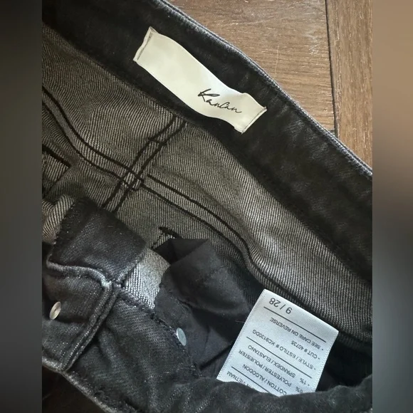 Kancan Black Distressed High Rise Jeggings - Picture 2 of 4